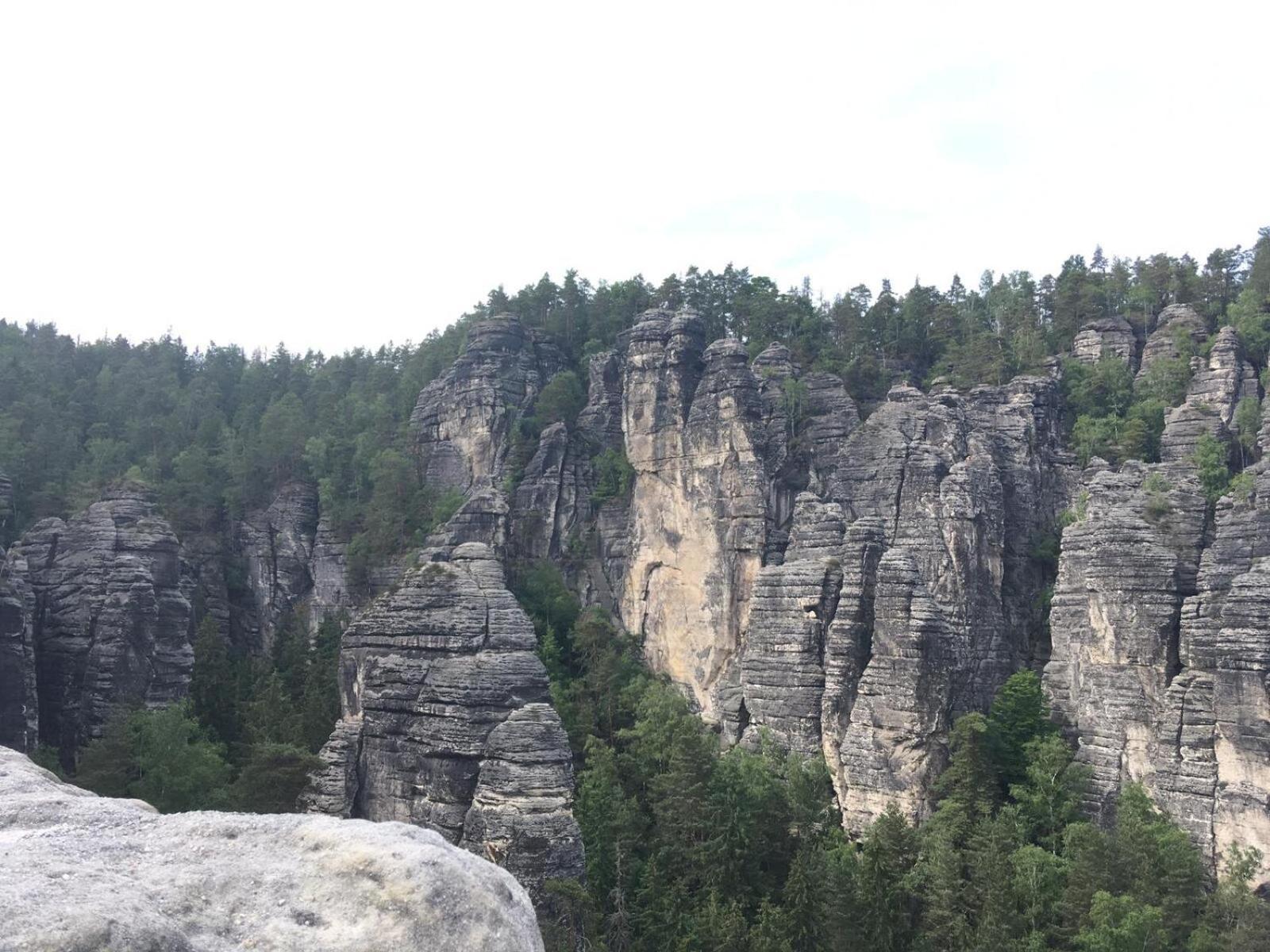 Wohnung Auf Dem Buschholz Stadt Wehlen Bagian luar foto