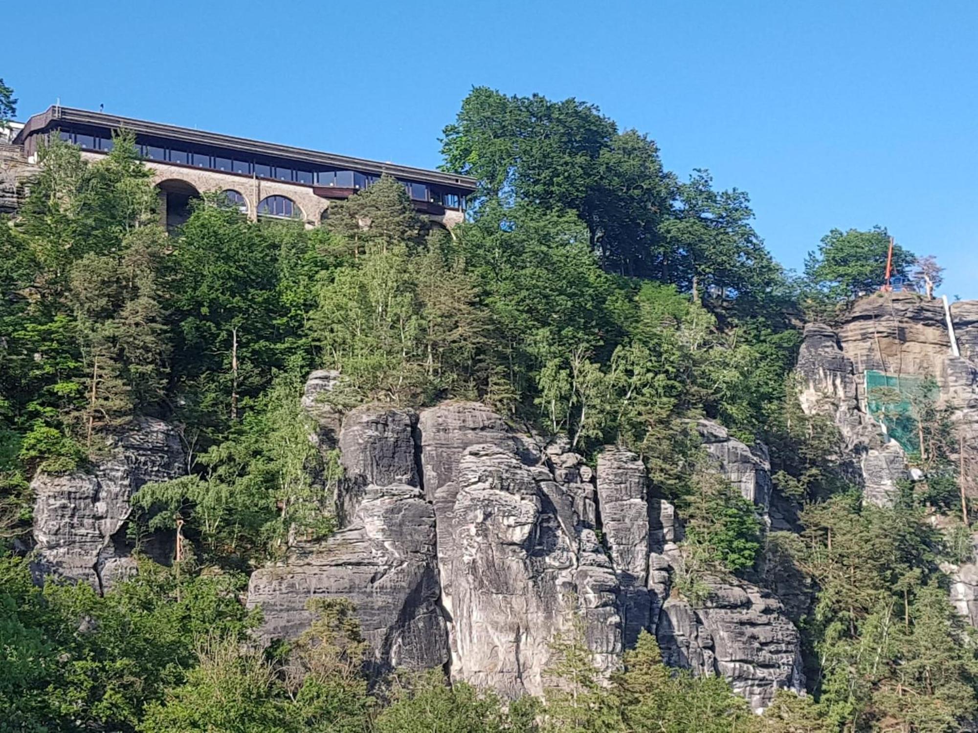 Wohnung Auf Dem Buschholz Stadt Wehlen Bagian luar foto