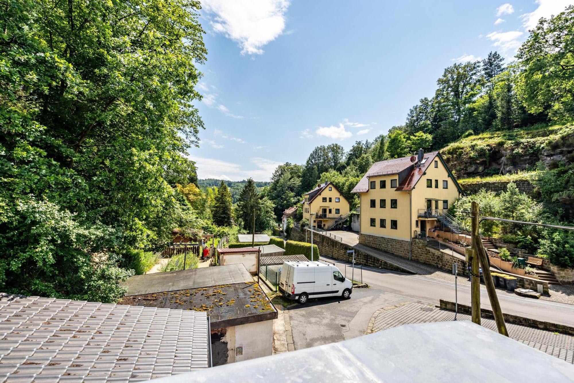 Wohnung Auf Dem Buschholz Stadt Wehlen Bagian luar foto