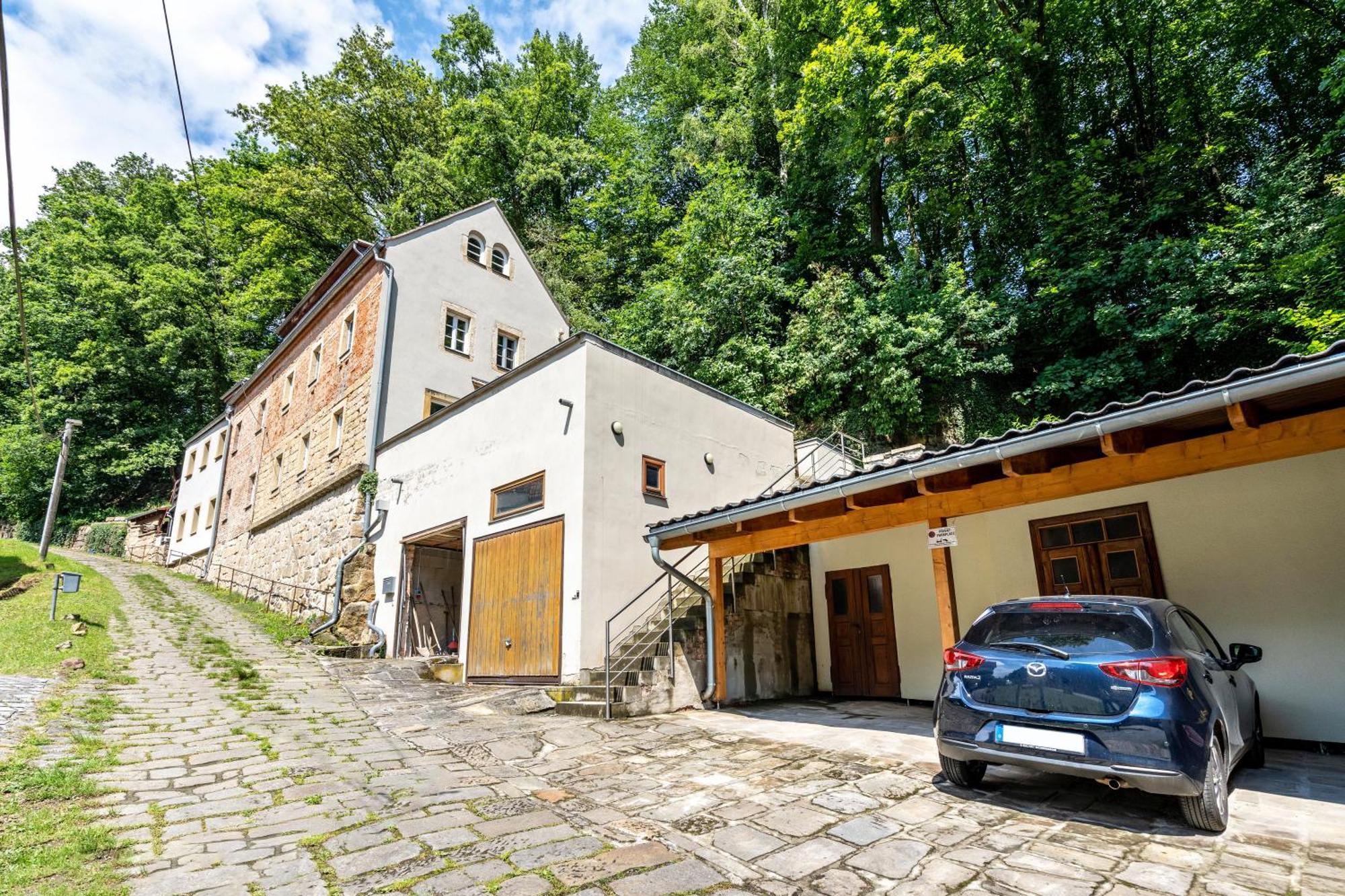 Wohnung Auf Dem Buschholz Stadt Wehlen Bagian luar foto