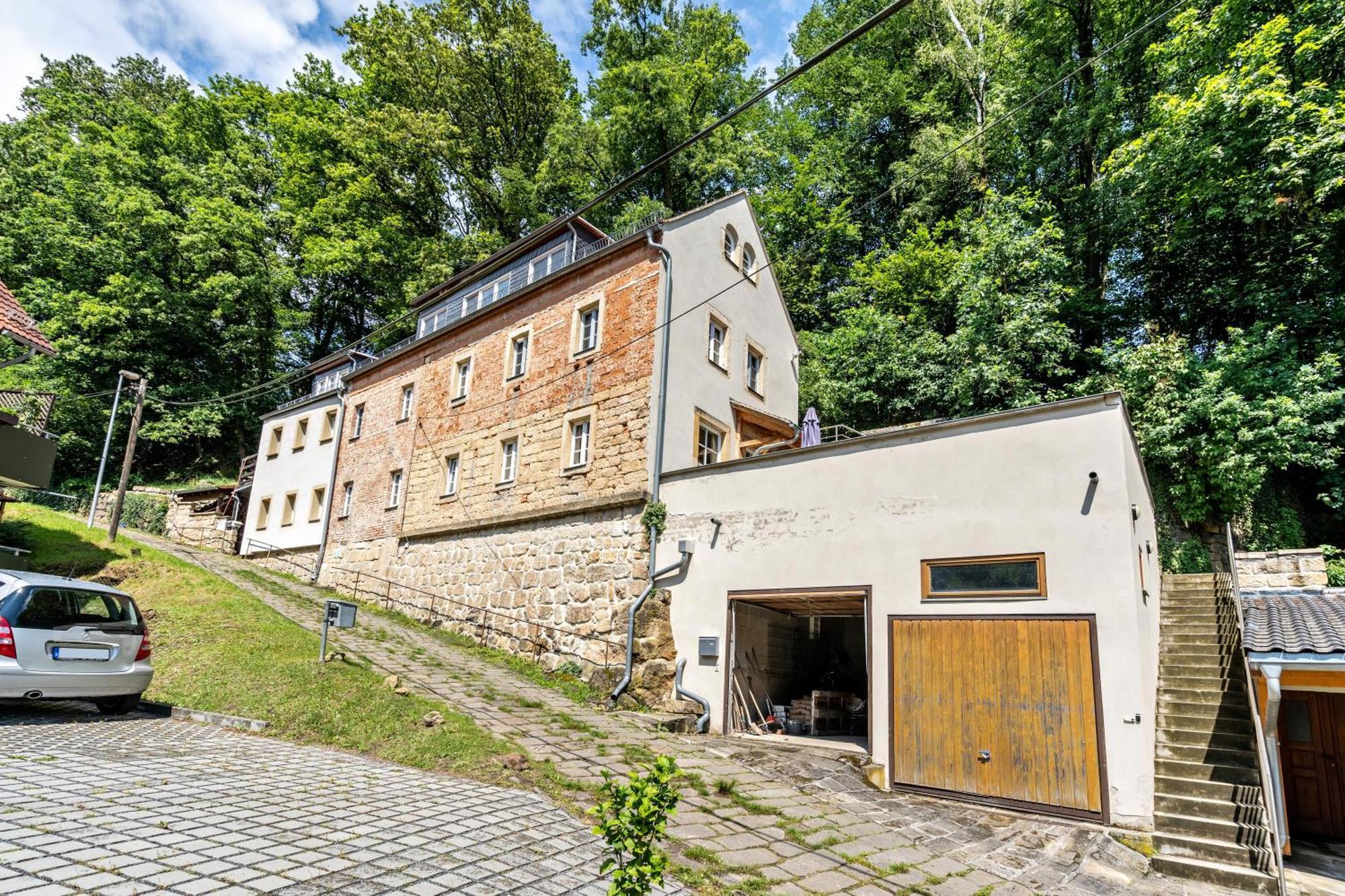 Wohnung Auf Dem Buschholz Stadt Wehlen Bagian luar foto
